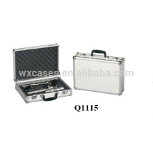 new arrival aluminum pistol carrying case with foam inside manufacturer good quality